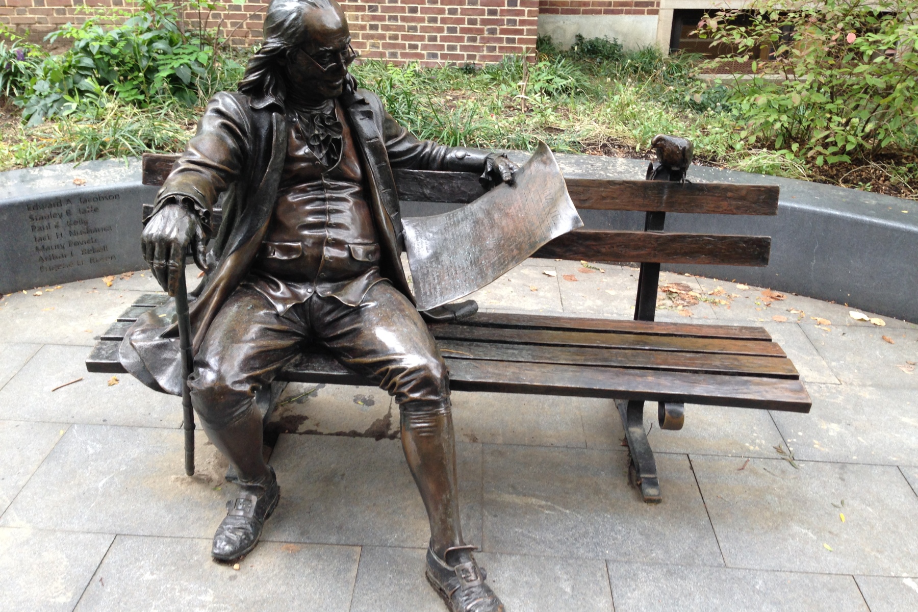 Benjamin Franklin, University of Pennsylvania, Whartona